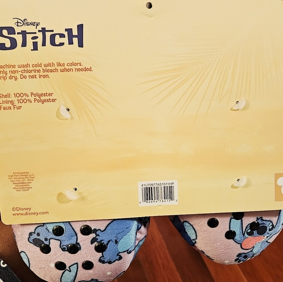 Disney Stitch Kids Slipper Socks - Picture 2 of 5